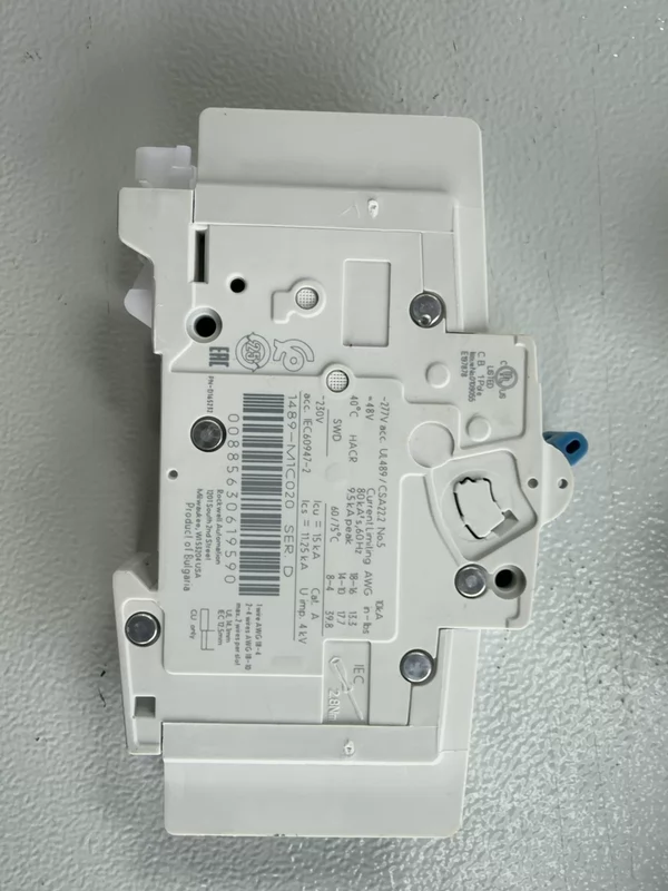 Industrial Panel Protection with Allen-Bradley 1489-M1C020