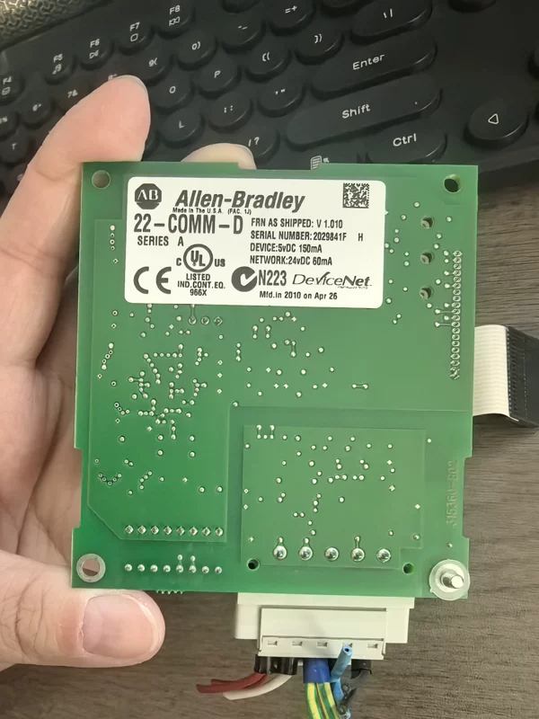 Allen-Bradley 22-COMM-D: Industrial Comm Card Upgrade