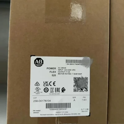 Allen-Bradley 25B-D017N104 VFD - Reliable Motor Control