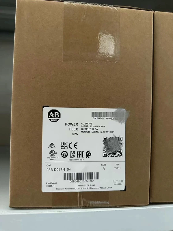 Allen-Bradley 25B-D017N104 VFD - Reliable Motor Control