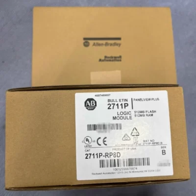 Allen-Bradley 2711P-RP8D HMI Module for Factory Automation Systems
