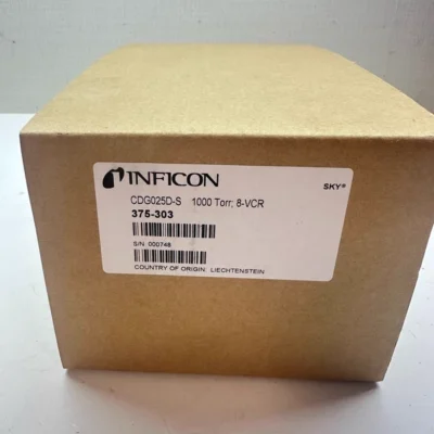 INFICON 375-303 CDG025D-S Vacuum Gauge for Reliable Vacuum Readings