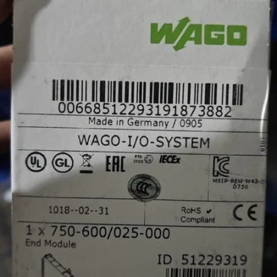 Factory Automation with WAGO 750-600/025-000 I/O Module