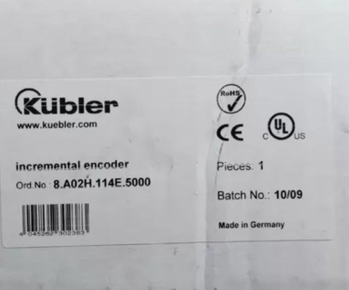Kubler 8.A02H.114E Encoder - Reliable 5000 Pulse Position Sensor