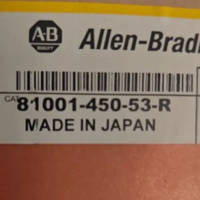 Reliable Automation Solution Allen-Bradley 81001-450-53-R for Manufacturing