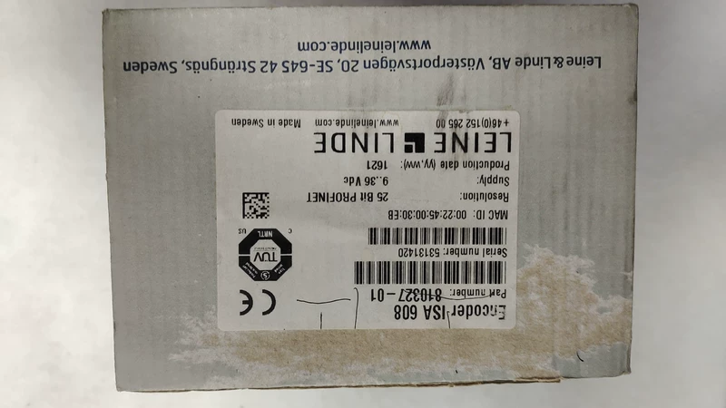 LEINE LINDE Encoder 810327-01 - High-Precision Speed Monitoring