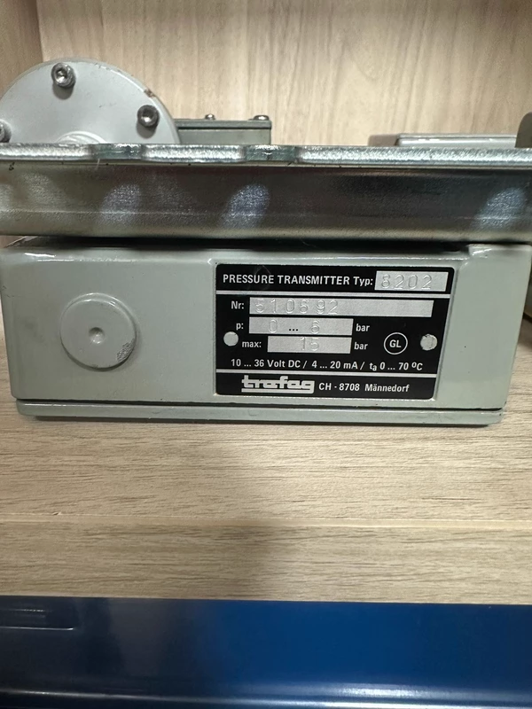 TRAFAG 510692 8202 Pressure Transmitter - Precision Monitoring