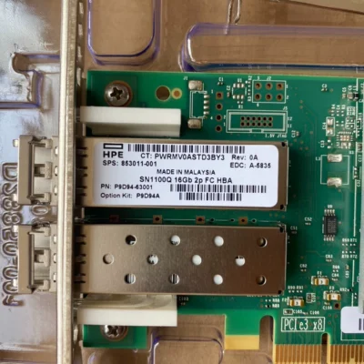 Buy HPE P9D94A 853011-001 Fiber Channel Card for Reliability