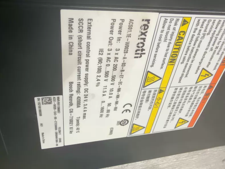 REXROTH Servo Drive ACS01.1E-W0028-A-03-B for Automation