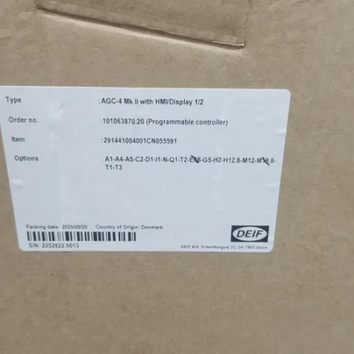 DEIF AGC-6 Mk II HMI Display Generator Controller