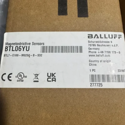 BALLUFF Linear Sensor BTL06YU - High-Resolution Positioning