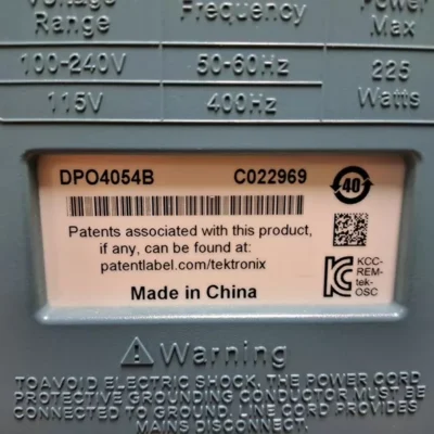 TEKTRONIX Digital Phosphor Oscilloscope DPO4054B for Accurate Signals