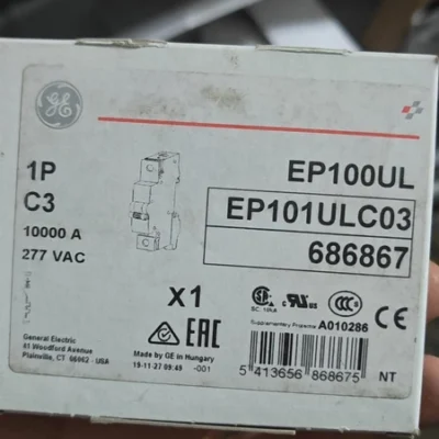 Industrial Power Protection GE EP101ULC031P C3 Breaker