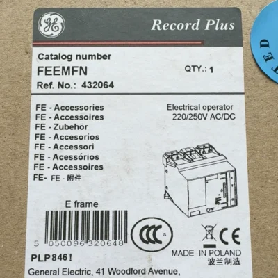 GE FEEMFN 432064 Molded Case Breaker - Secure Electrical Operation