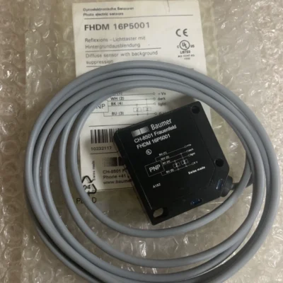 Baumer Diffuse Sensor FHDM 16P5001 - High-Performance Detection