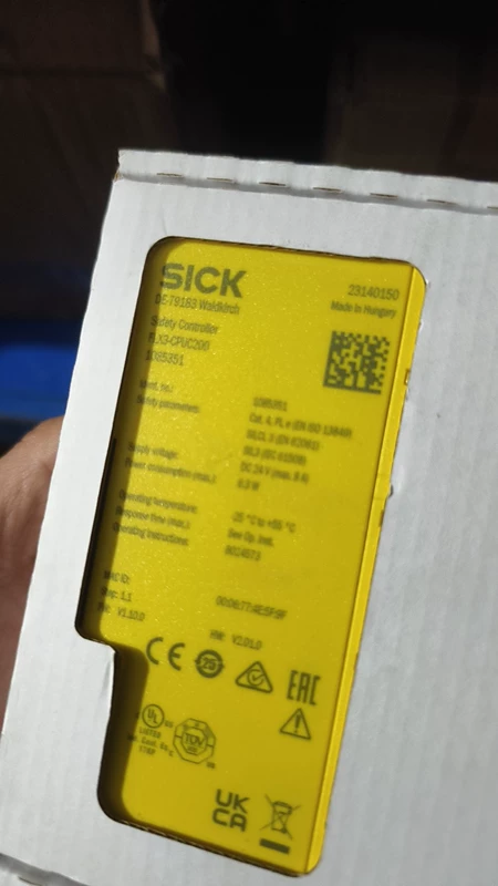 Industrial SICK Safety Controller FLX3-CPUC200 for Workplaces