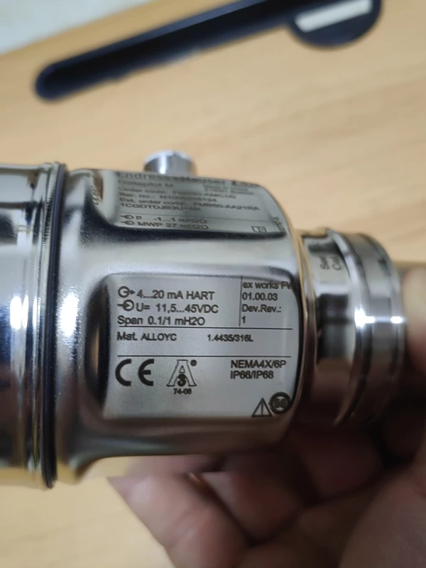 Endress+Hauser FMB50-AMC1/0 Hydrostatic Level Sensor - Image 2