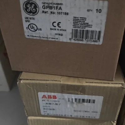 Industrial Power Distribution with GE GPB1FA Terminal