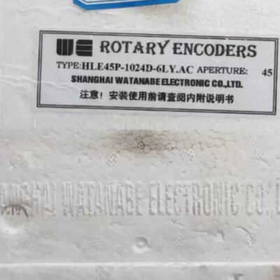 WATANABE HLE-45P-1024D-6LY.AC Encoder for Industrial Use