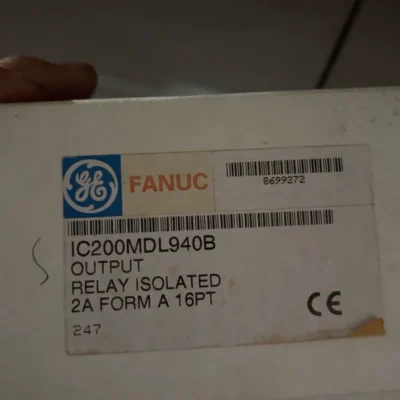 Industrial Automation Output Module GE FANUC IC200MDL940B