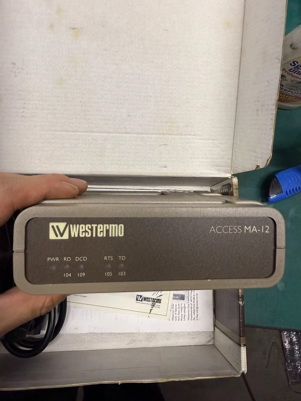 Remote Monitoring Solution WESTERMO MA-12 3012-5001 Modem