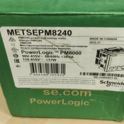 Schneider METSEPM8240: Advanced Industrial Power Meter