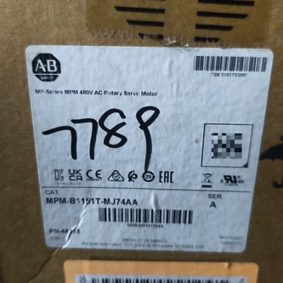 Industrial Motion Control Allen-Bradley MPM-B1151T-MJ74AA