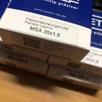 SPIETH Lock Nut MSA35X1.5 - Reliable and Durable Fastening