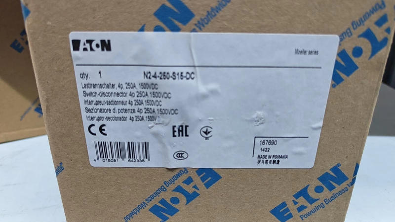 Industrial Power Protection EATON N2-4-250-S15-DC4 Breaker