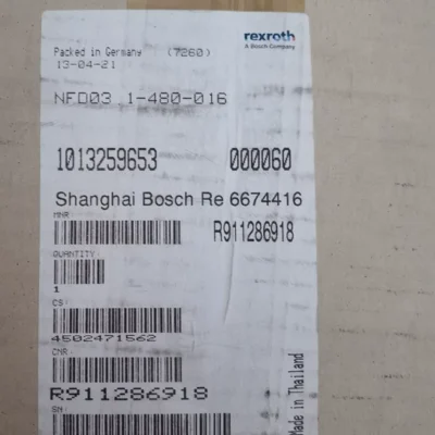 Rexroth Industrial Filter NFD03.1-480-016 for Clean Systems