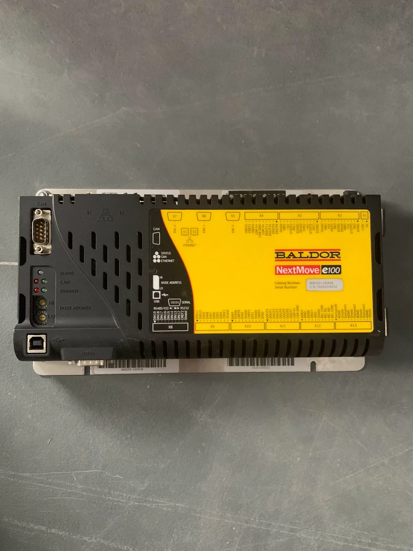 BALDOR NXE100-1608SB Industrial AC Drive Controller