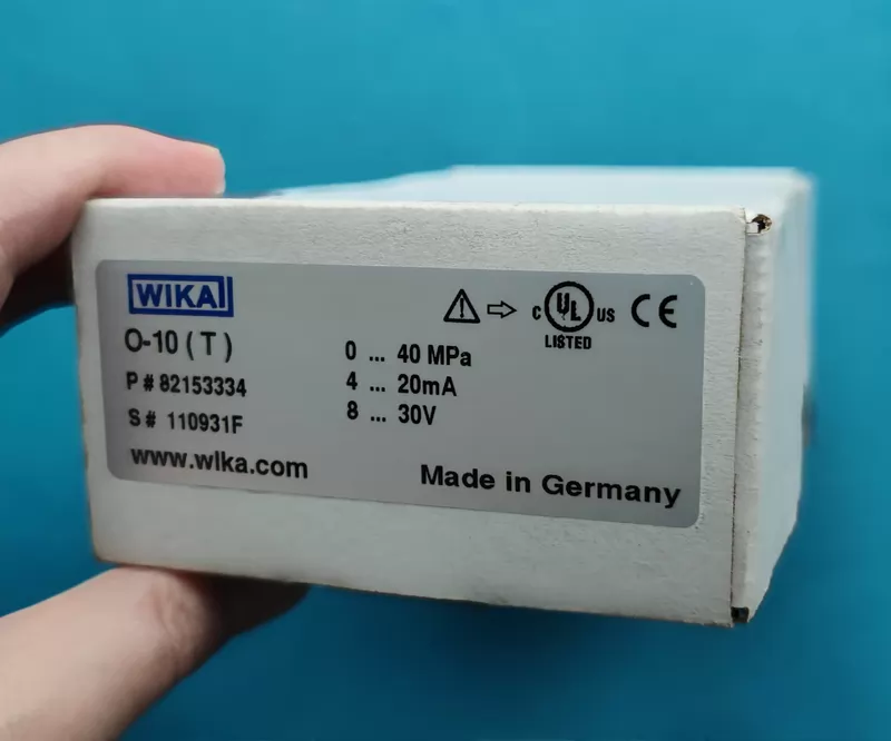 wika O-10 82153334 High-Precision Pressure Sensor