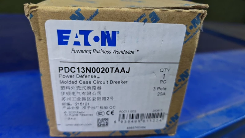 Industrial Power Protection EATON PDC13N0020TAAJ Breaker