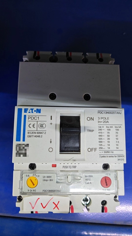 Industrial Power Protection EATON PDC13N0020TAAJ Breaker - Image 2