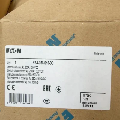 Industrial Power Isolation EATON PN2-4-250-S15-DC4P