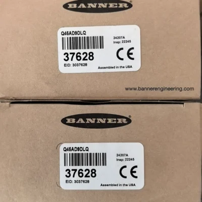 BANNER Q45AD9DLQ 37628 Photoelectric Diffuse Sensor DC