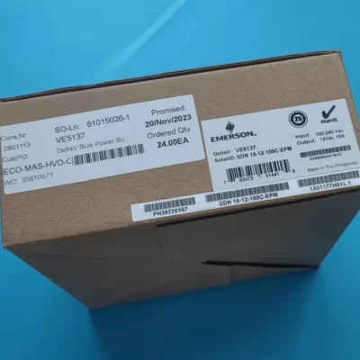 SDN 15-12-100C-EPM VE5137 Power Supply by EMERSON - Durable Design