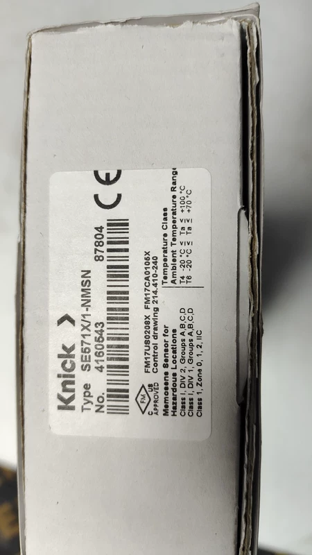 Knick SE571X/1-NMSN Sensor for Industrial pH Level Detection