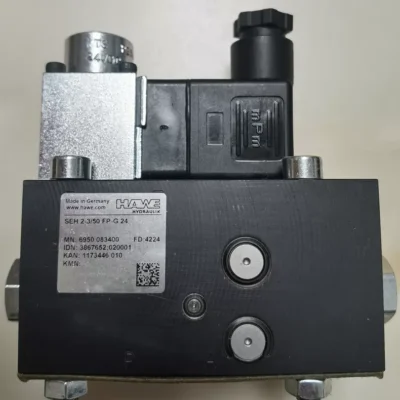 Hydraulic System Optimization with HAWE SEH 2-3/50 FP-G 24 Control Valve
