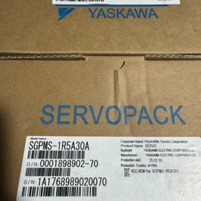 YASKAWA Servo Driver SGPMS-1R5A30A - Industrial Automation Solution