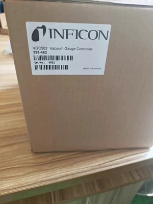 INFICON VGC502 398-482 Vacuum Gauge Controller Unit