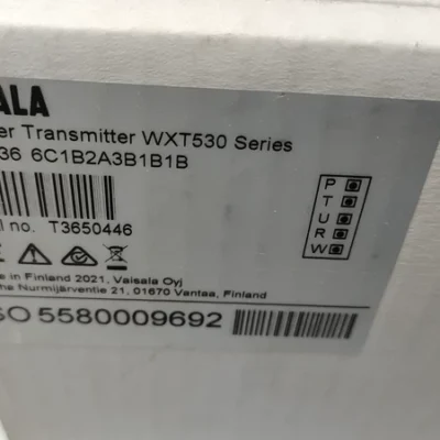 Comprehensive Weather Monitoring: Vaisala WXT536 Transmitter