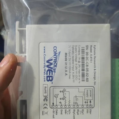 Remote Monitoring Solution Control by Web X-410-I Module