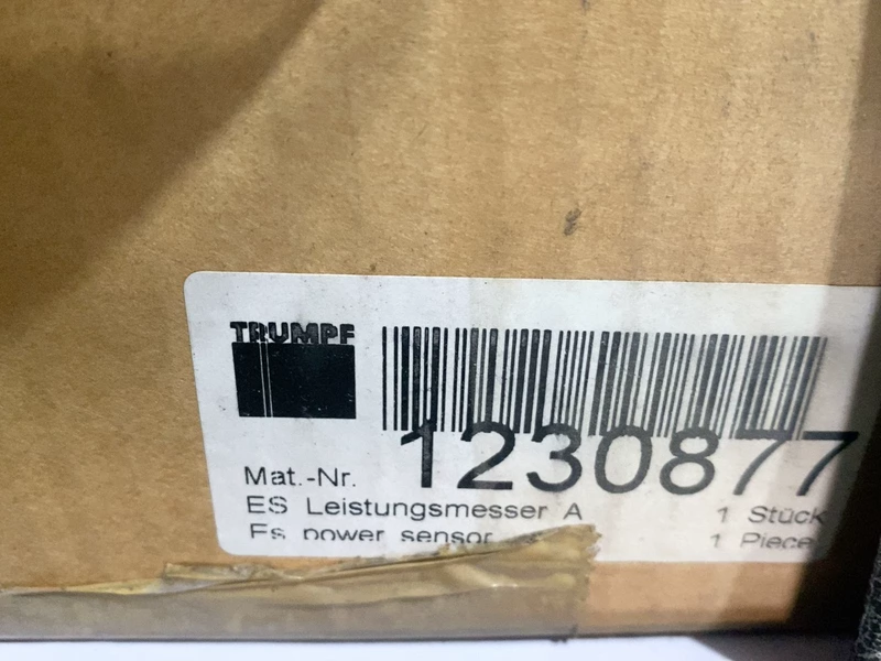 TRUMPF 1230877 Power Sensor for Industrial Laser Systems