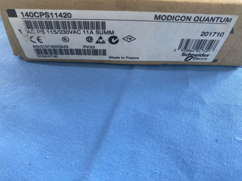 Schneider 140CPS11420 Power Supply Module for PLC