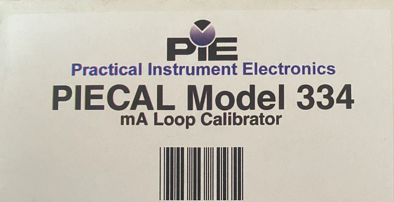 PIECAL 334 Loop Calibrator for Precision 4-20mA Testing