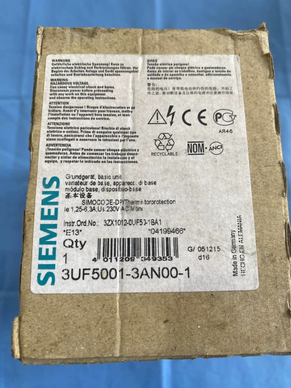 SIEMENS 3UF5001-3AN00-1 SIMOCODE-DP Basic Device