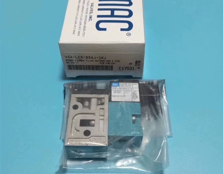 MAC 45A-LCD-DDAJ-1KJ Solenoid Valve for Pneumatic Systems