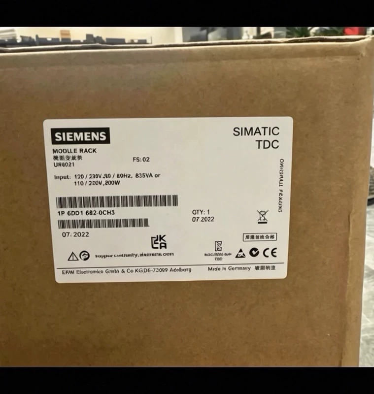 SIEMENS 6DD1682-0CH3 SIMATIC TDC Automation Control Module