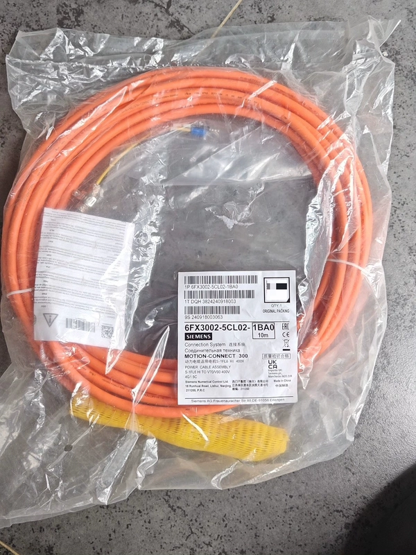 SIEMENS 6FX3002-5CL02-1BA0 Power Cable for Servo Motors